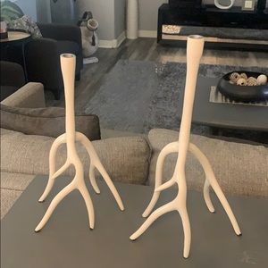 candle holders metal